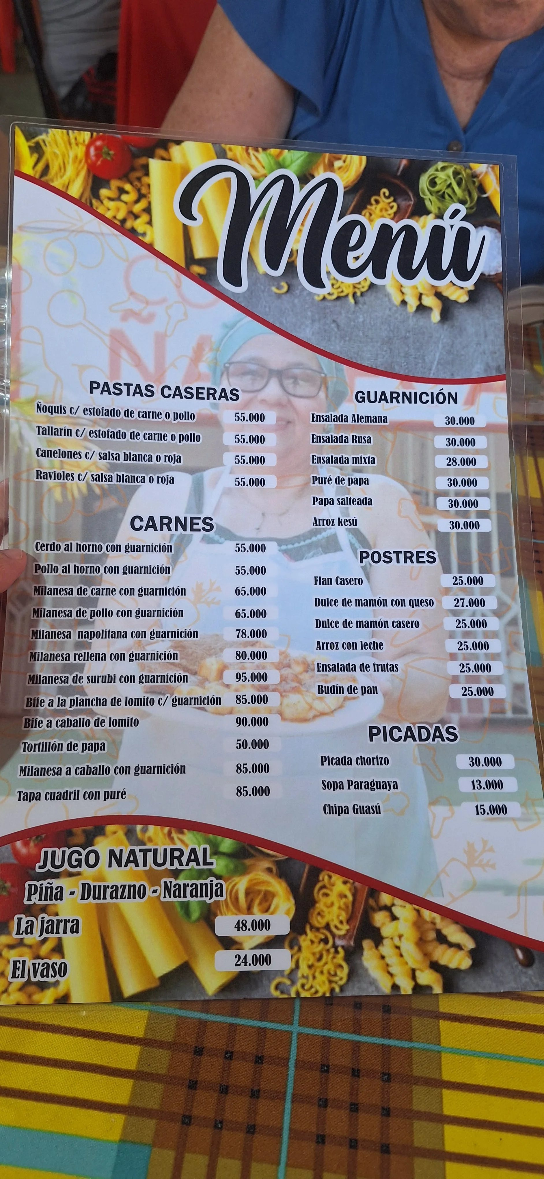 Menú de Comedor Ña Ñeca — página 8