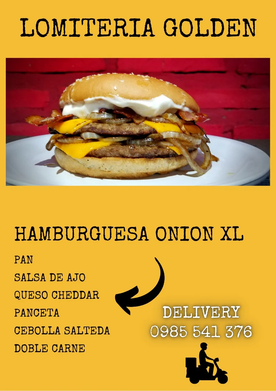 Menú de Lomiteria Golden — página 3